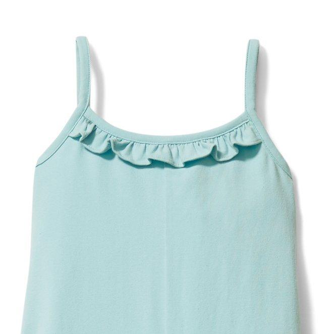 Ruffle Trim Wide Leg Jumpsuit image number 1