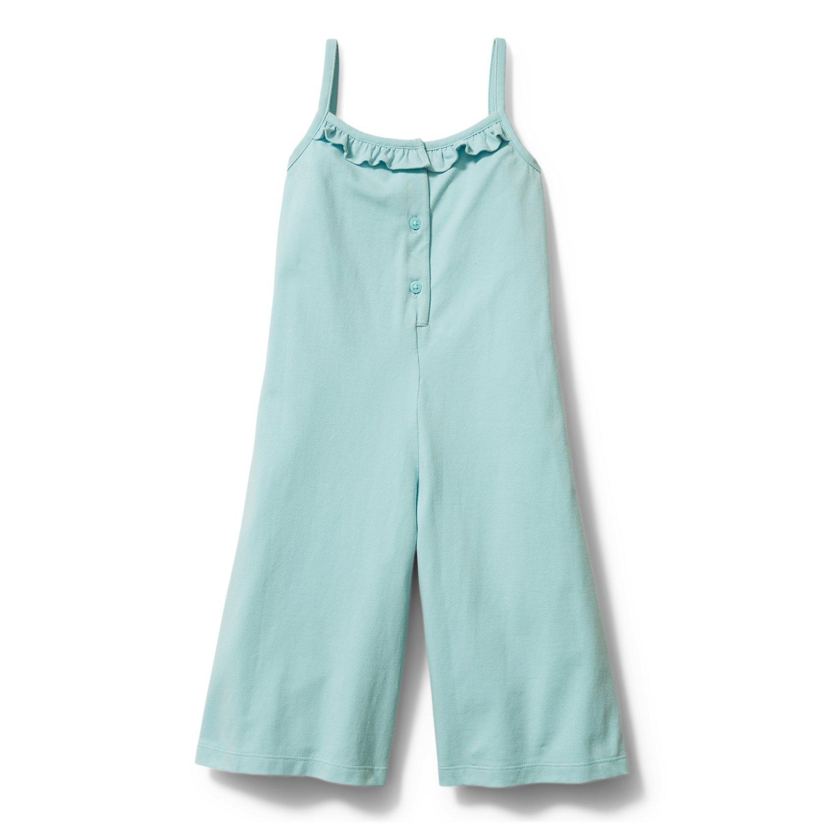 Ruffle Trim Wide Leg Jumpsuit image number 2