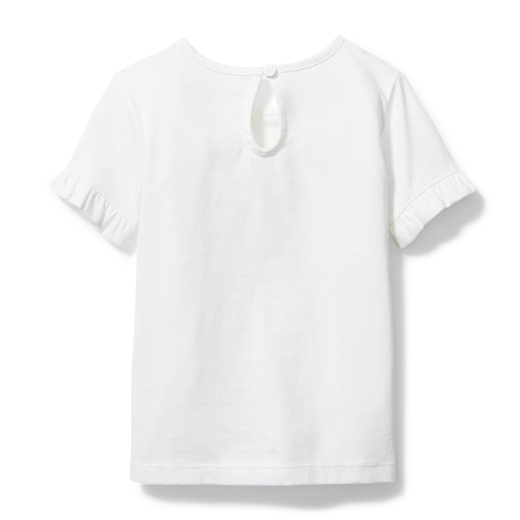 Ciao Ruffle Trim Tee image number 2