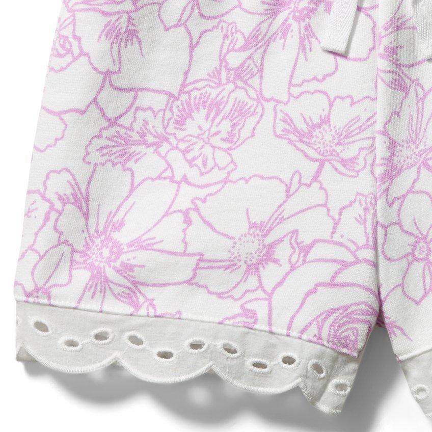 Floral French Terry Short image number 1