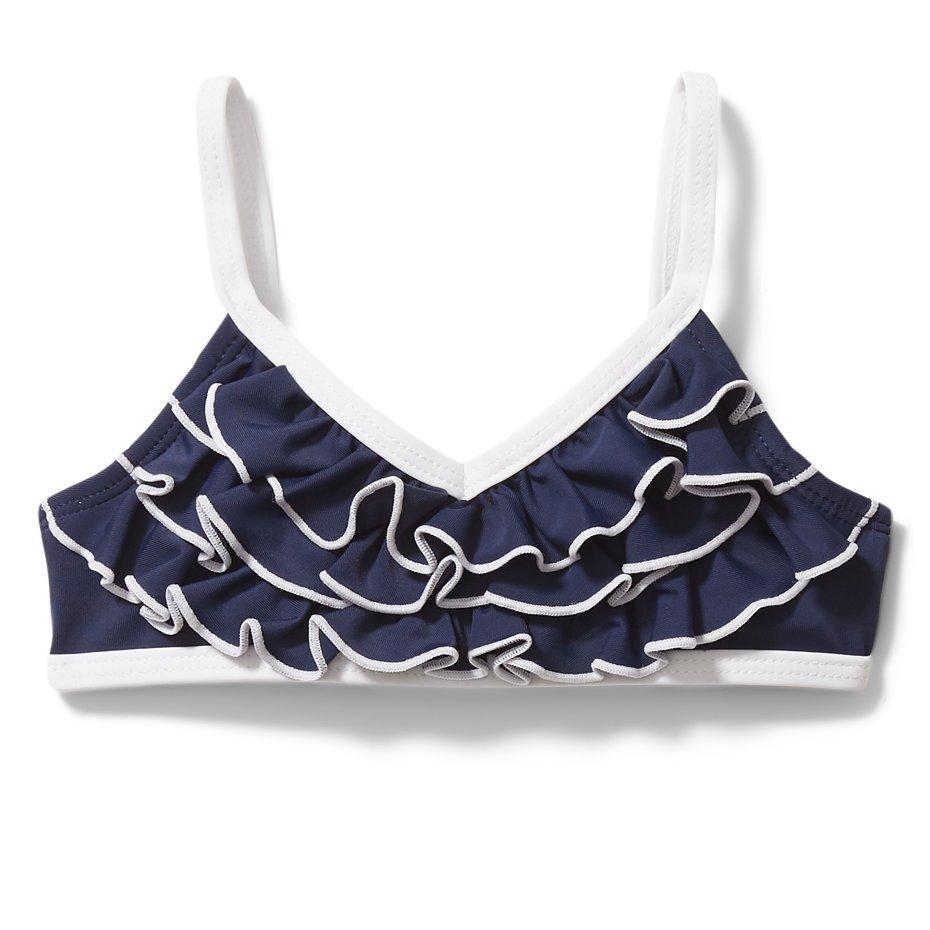 Ruffle Trim 2-Piece Swimsuit image number 1