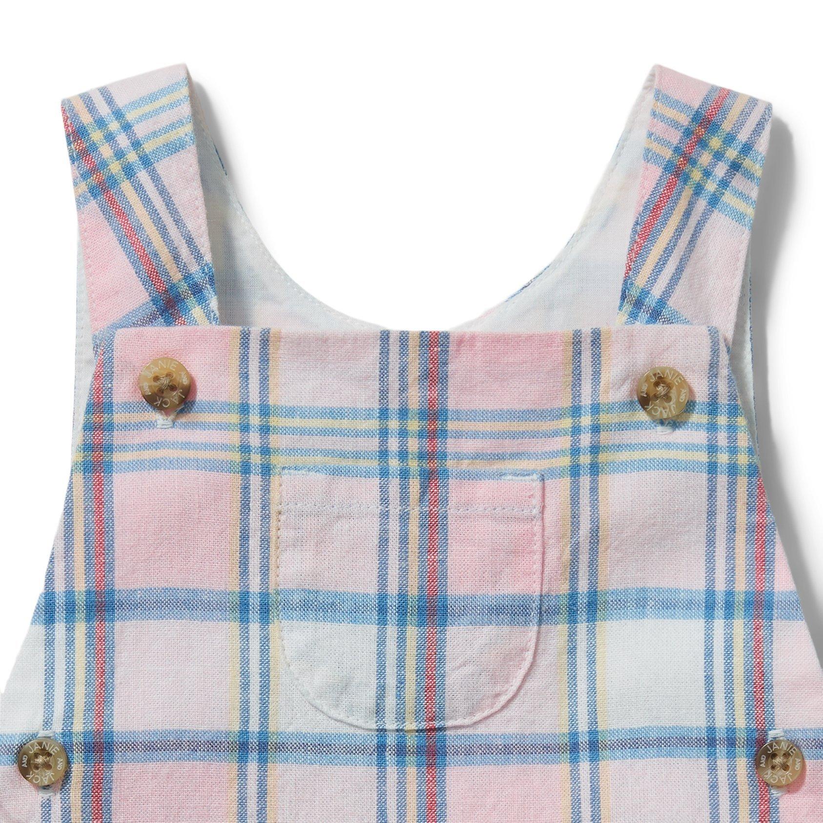 Baby Plaid Shortall image number 1