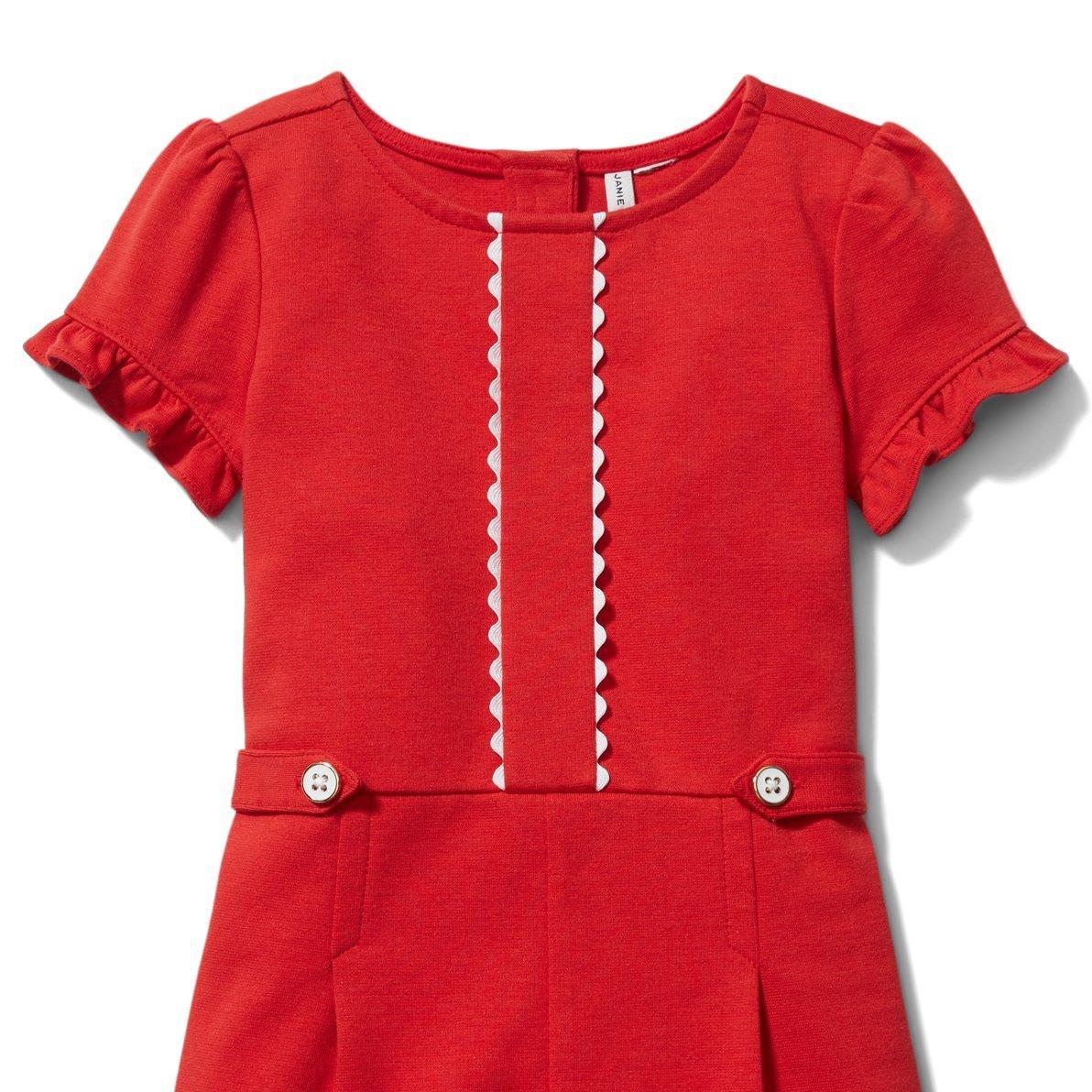 Ric Rac Puff Sleeve Romper image number 1