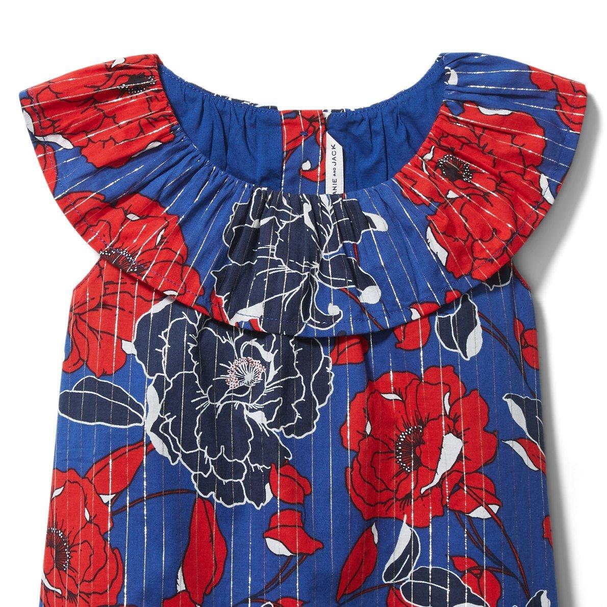 Floral Lurex Top image number 1