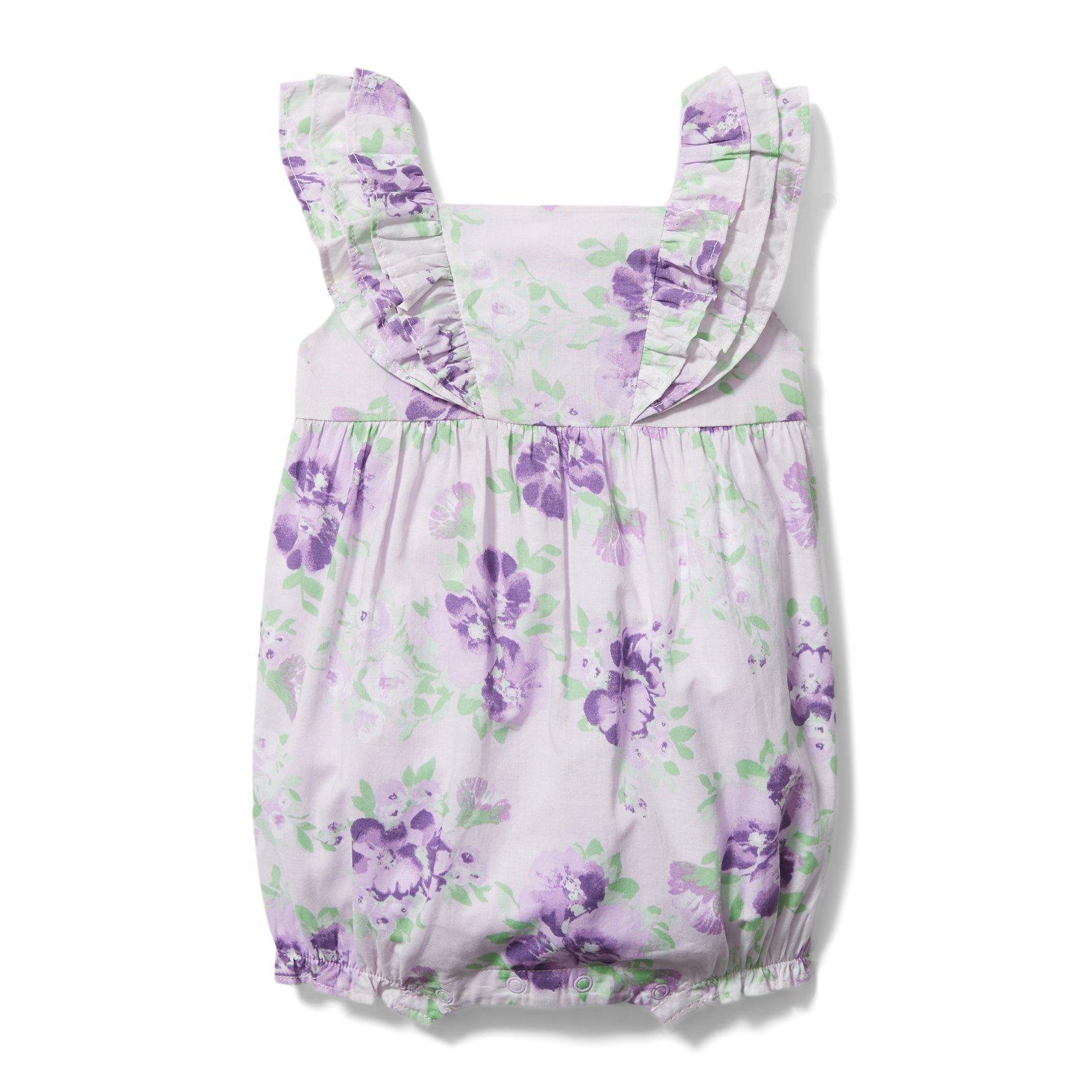 Baby Floral Romper image number 0