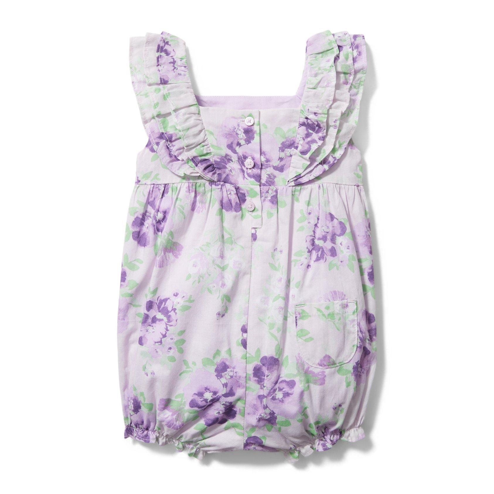 Baby Floral Romper image number 2