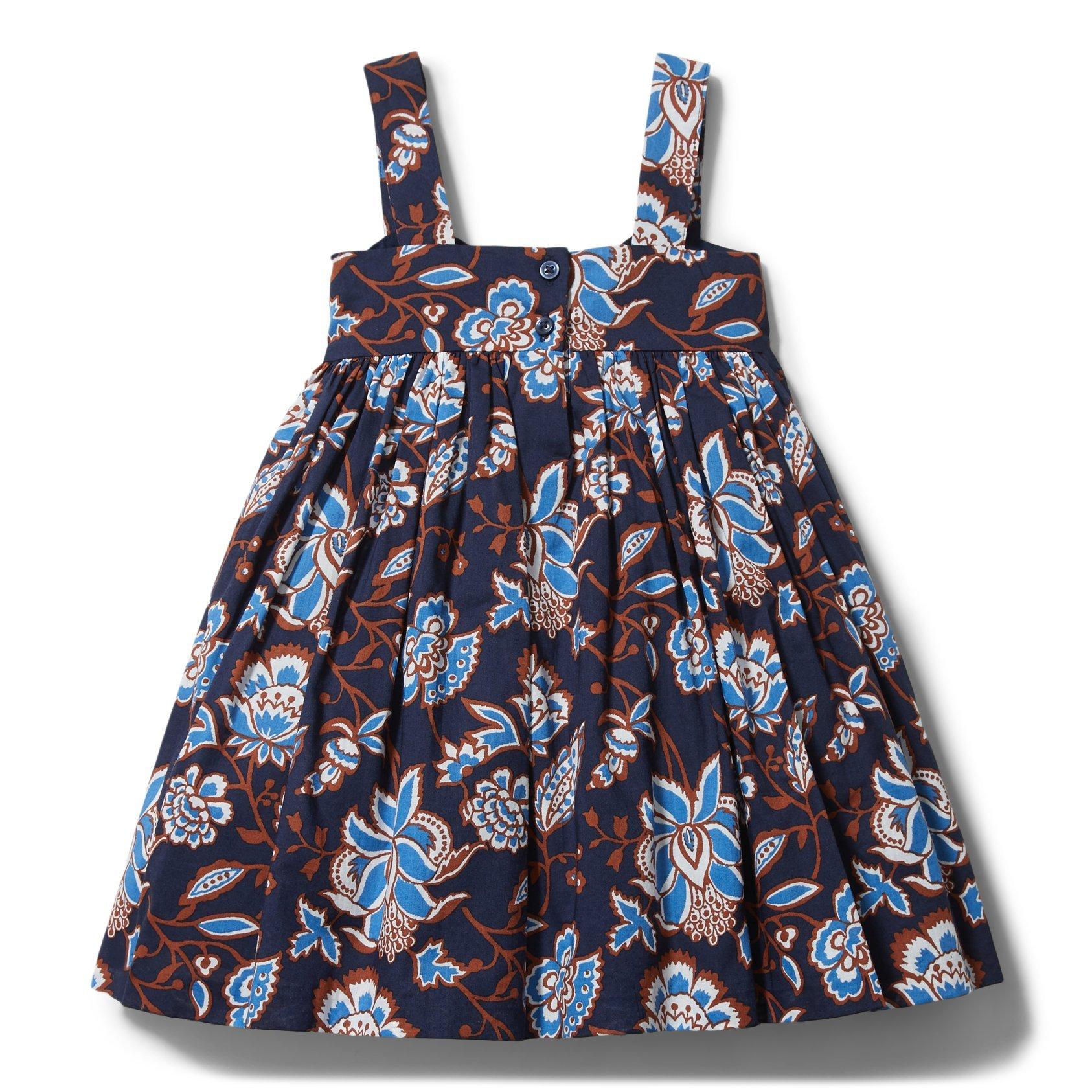 Paisley Floral Bow Swing Dress image number 3