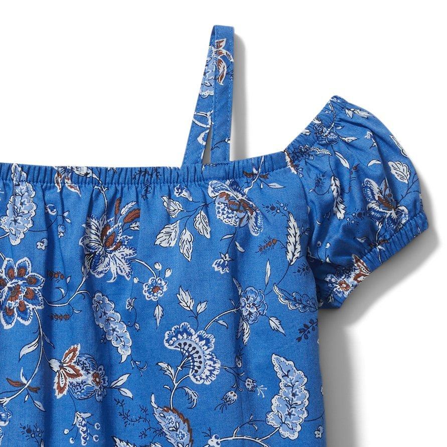 Paisley Floral Cold Shoulder Top image number 2
