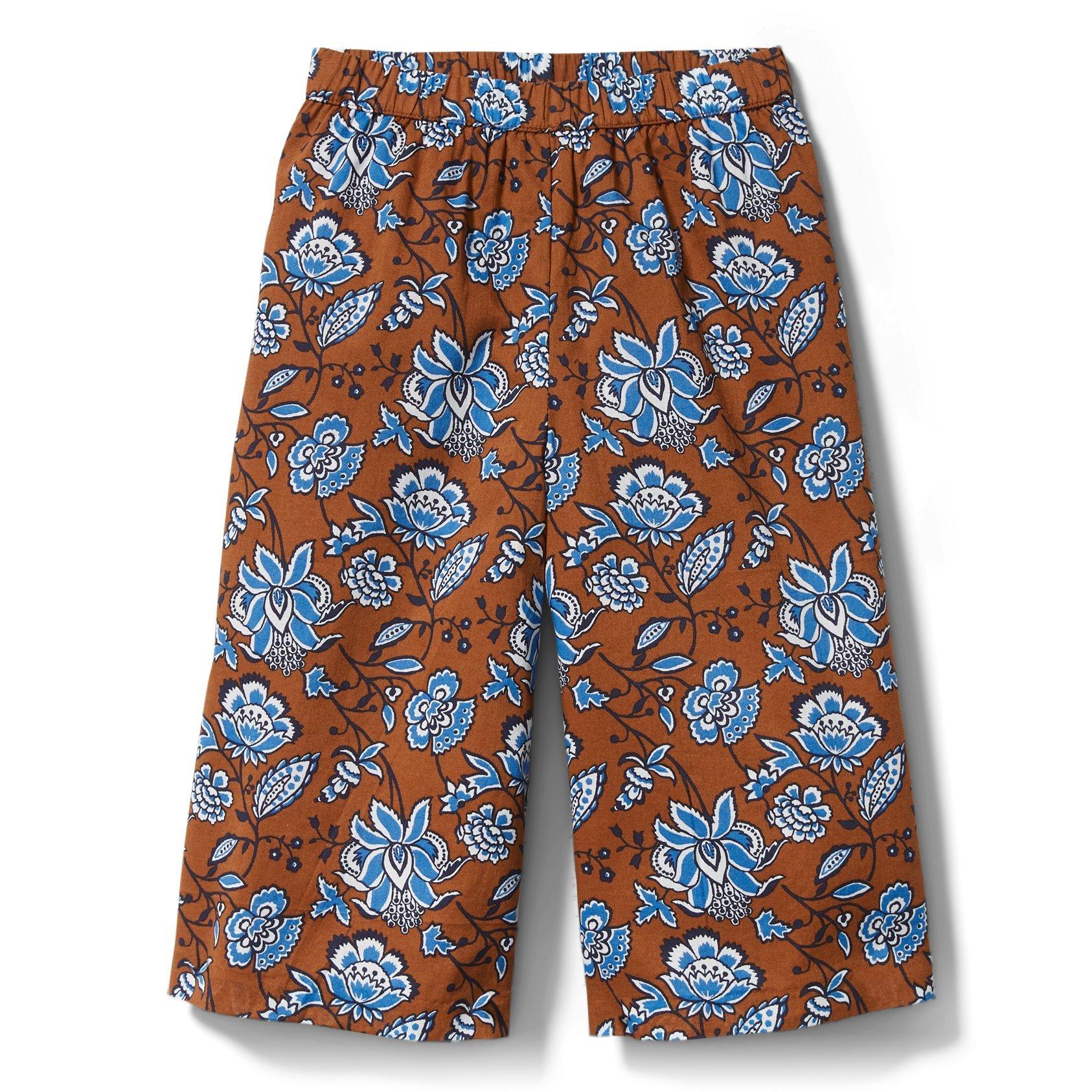 Paisley Floral Wide Leg Pant image number 0