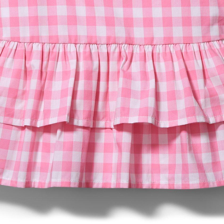 Gingham Tiered Ruffle Top image number 2