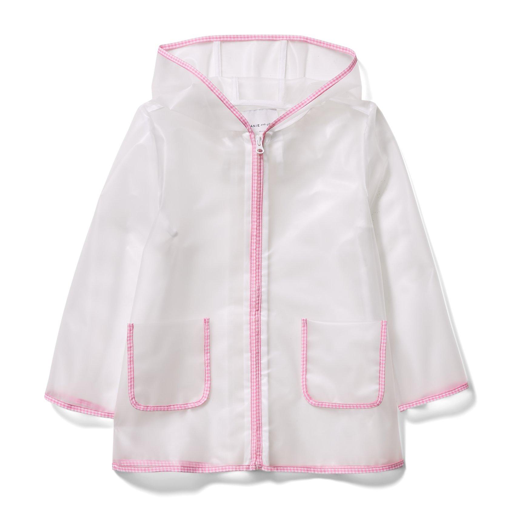 Girl Clear Hooded Translucent Raincoat by Janie and Jack