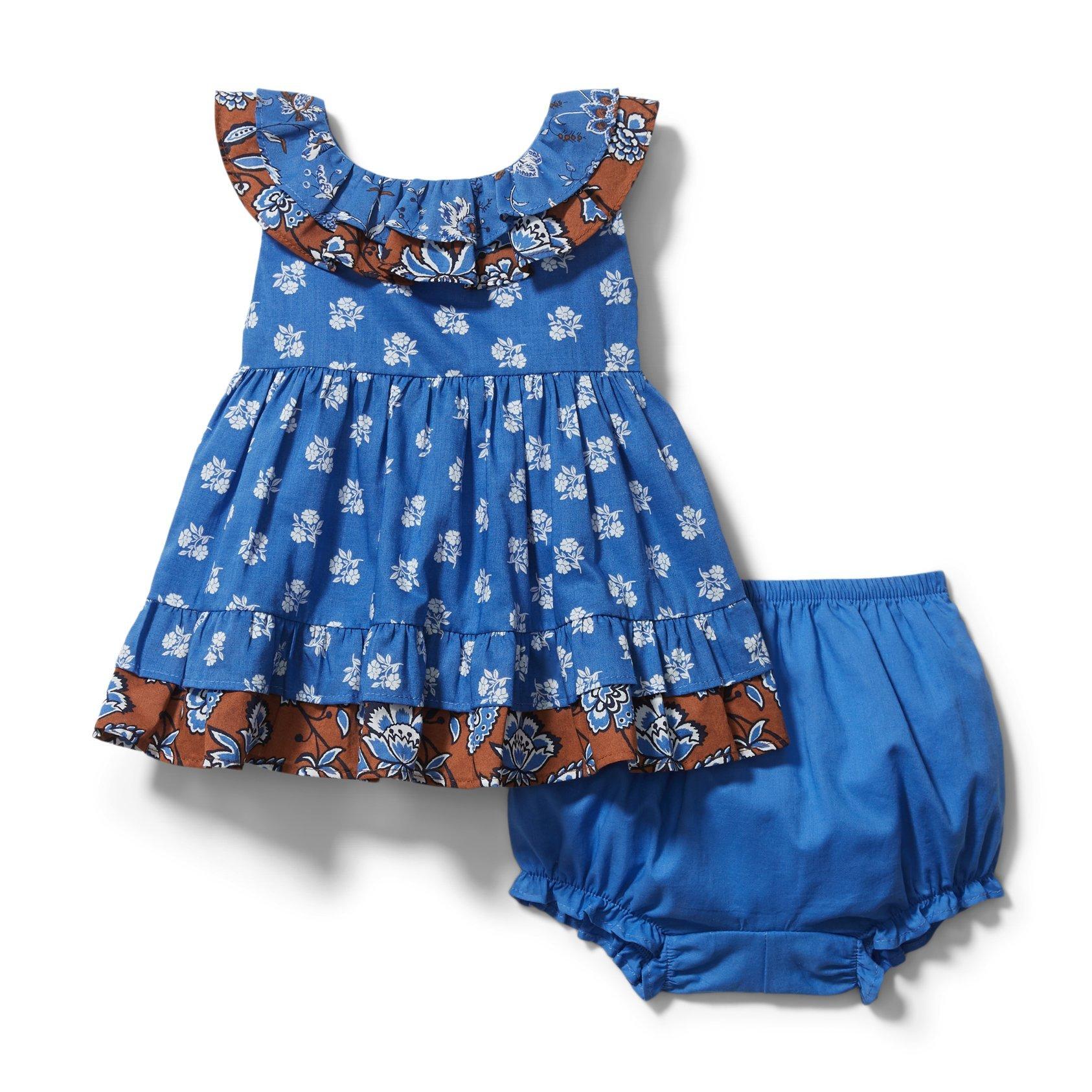 Baby Mixed Paisley Floral Matching Set image number 0