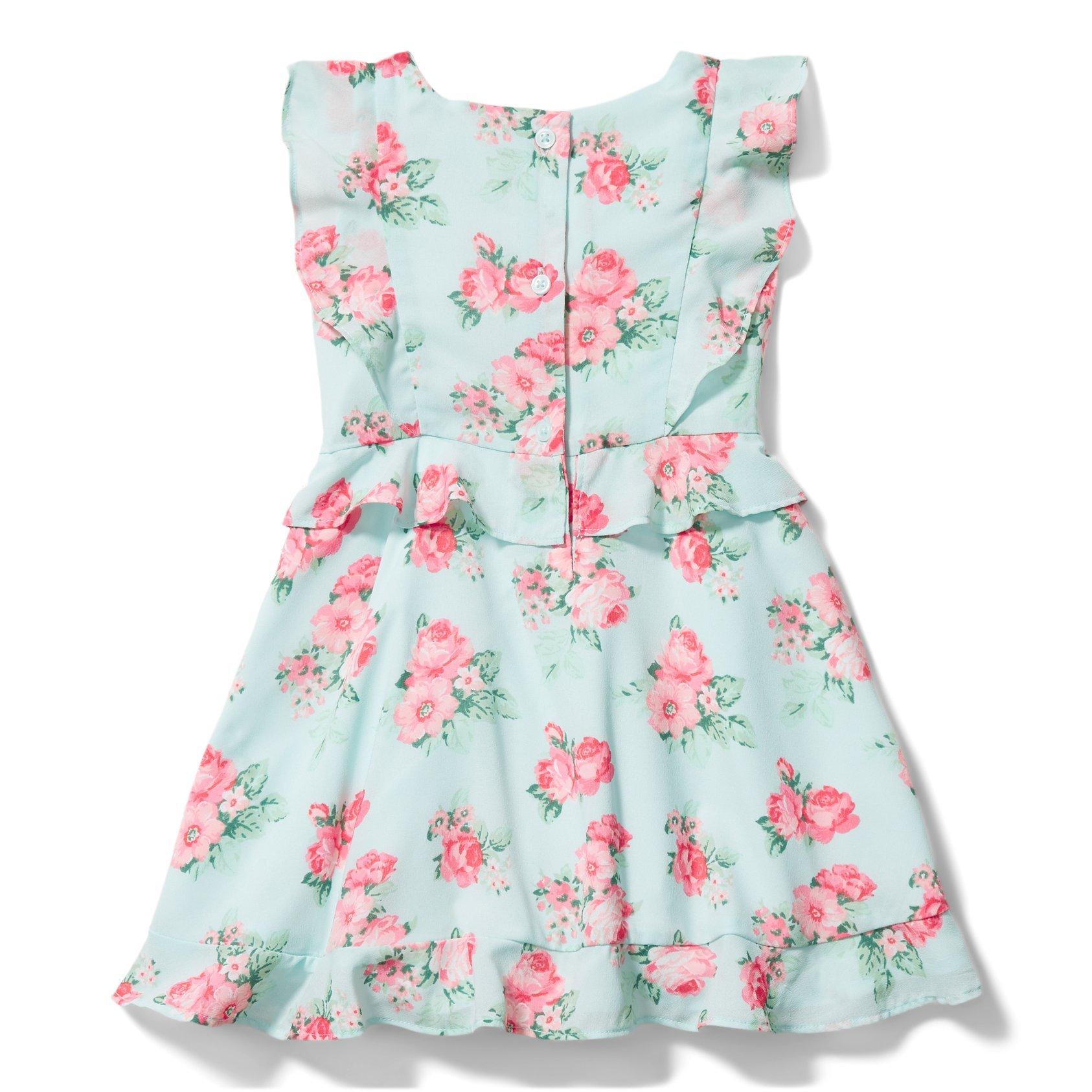 Rose Chiffon Ruffle Dress image number 2