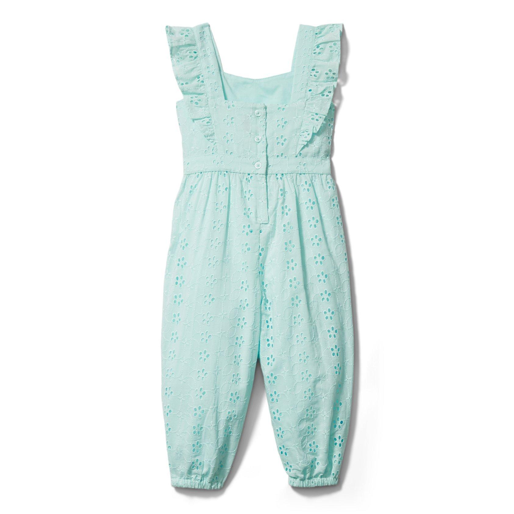 Eyelet Ruffle Jumpsuit image number 3