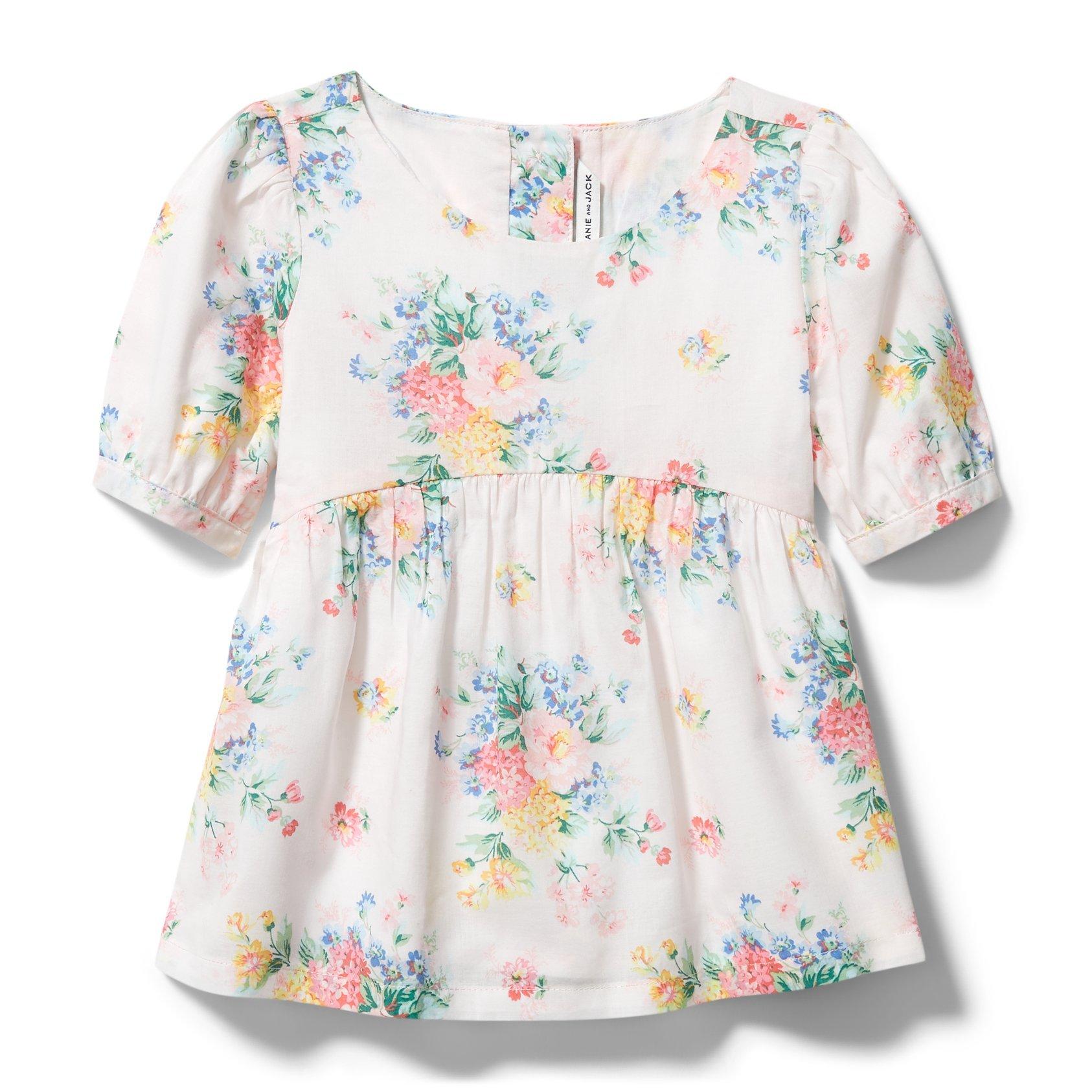 Floral Puff Sleeve Top image number 0