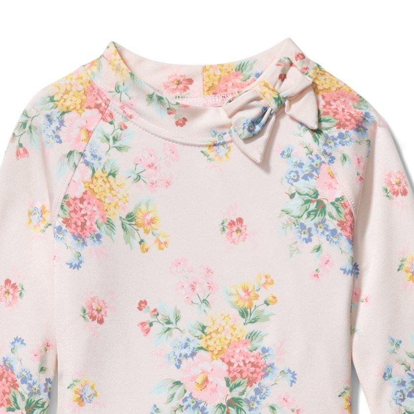 Floral Rash Guard Set image number 1