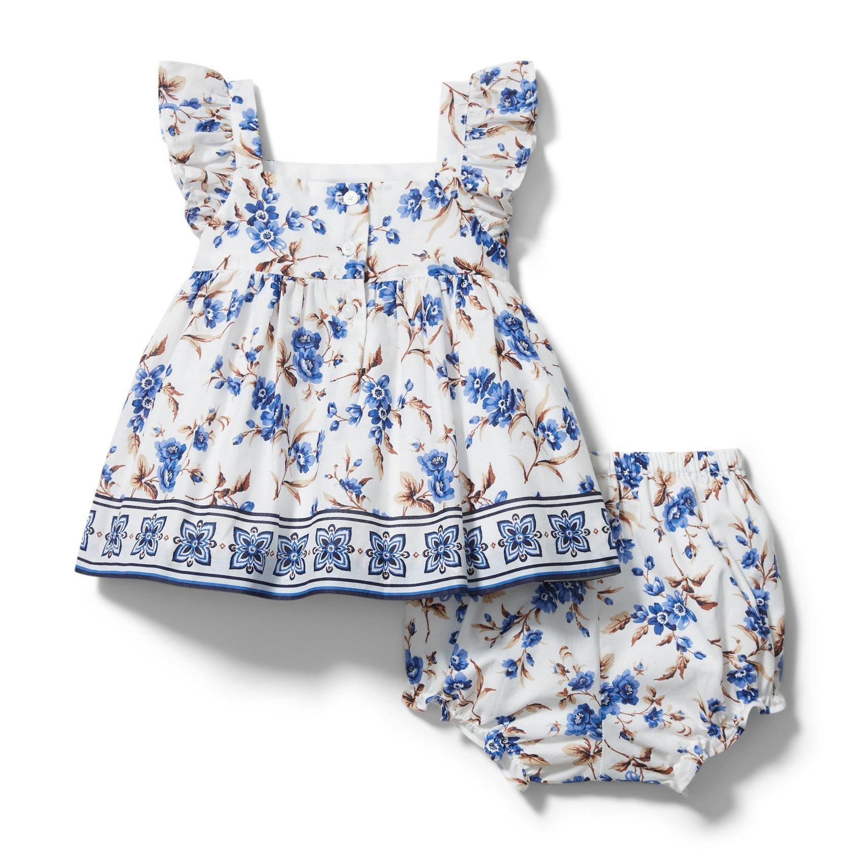 Baby Floral Border Matching Set image number 3