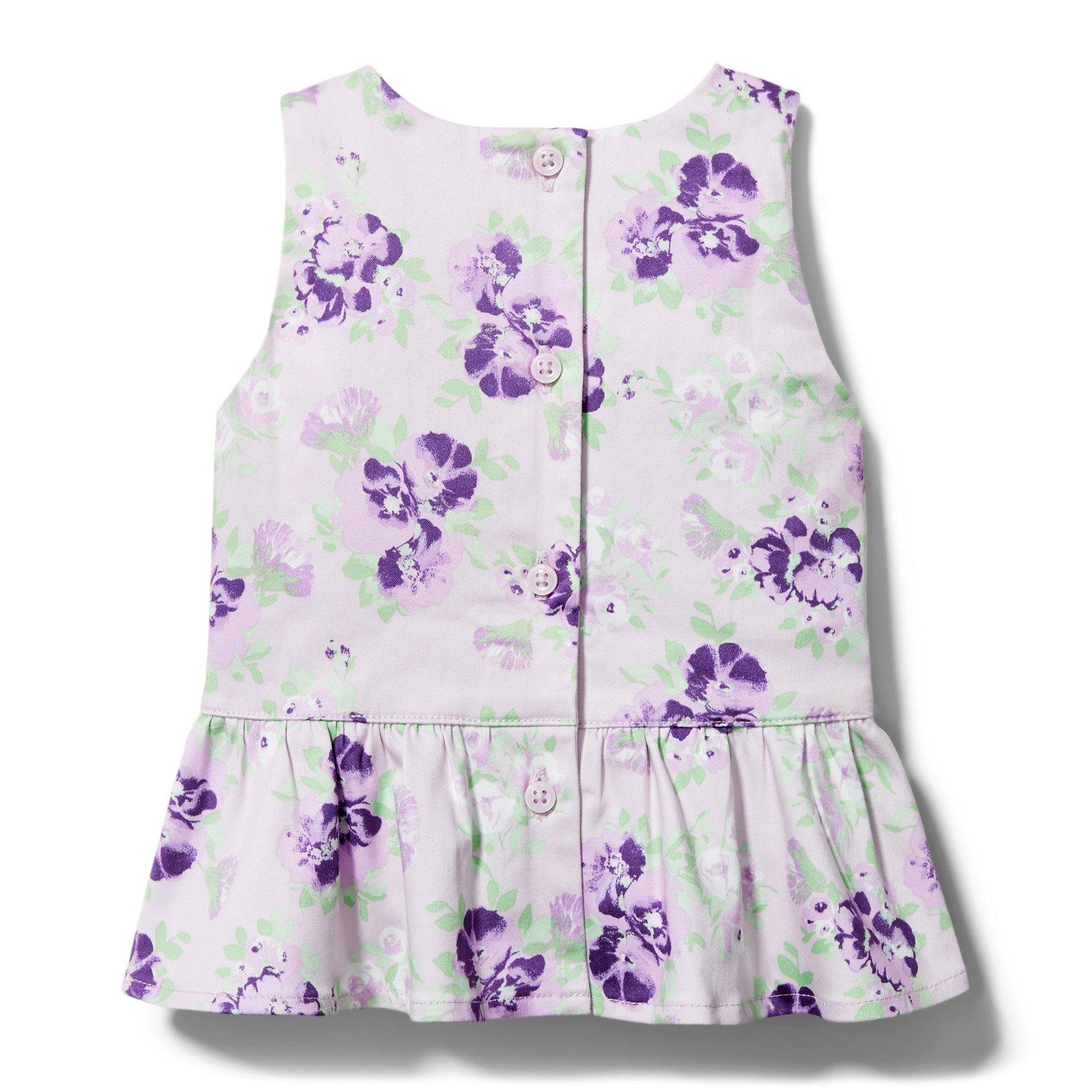 Floral Peplum Top image number 4