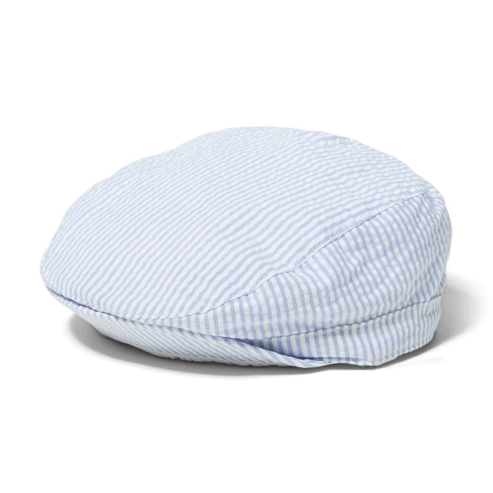Baby Seersucker Newsboy Cap image number 0