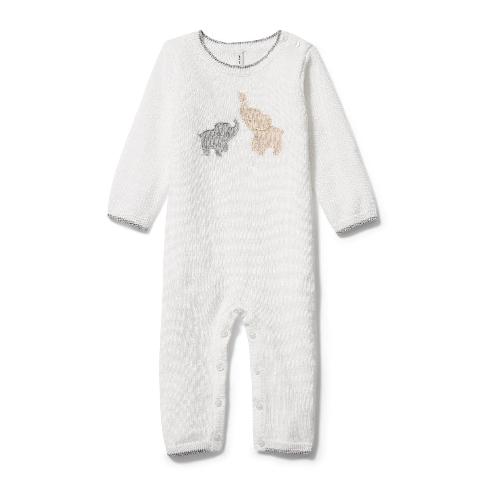 Baby Elephant Sweater 1-Piece image number 0