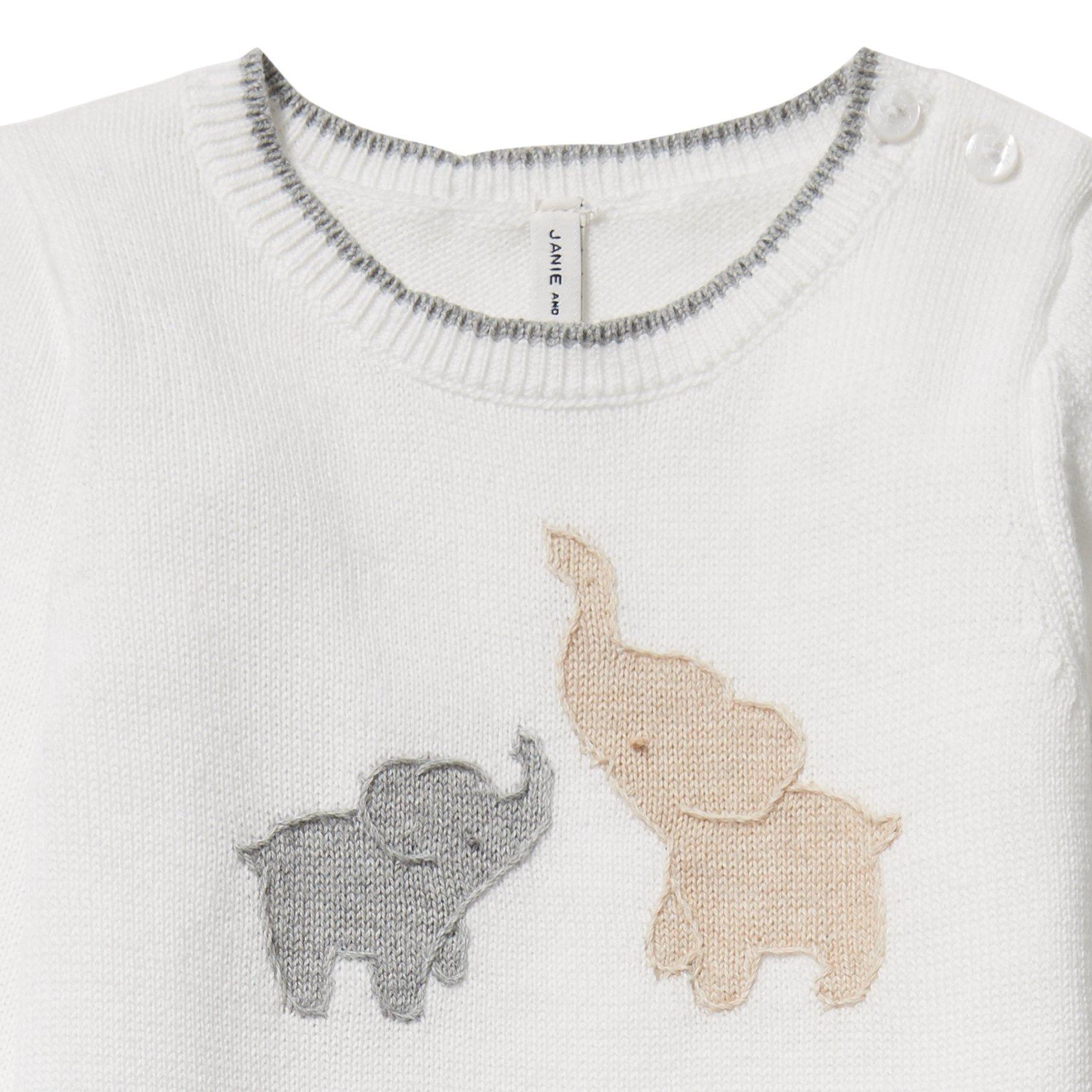 Baby Elephant Sweater 1-Piece image number 1