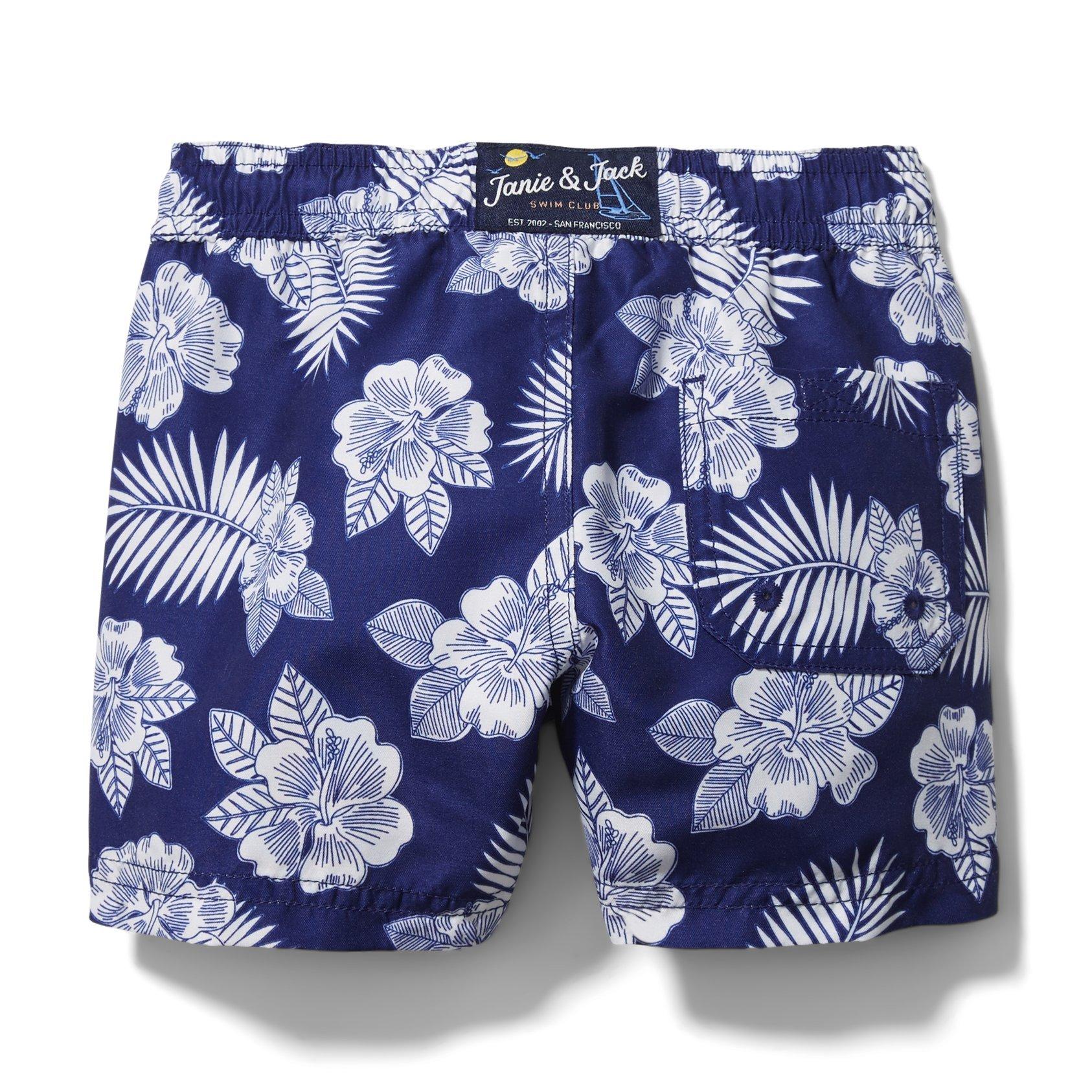 Tropical Floral Swim Trunk image number 3