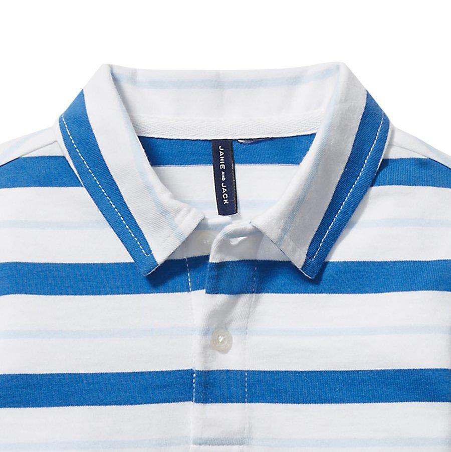Striped Jersey Polo image number 1