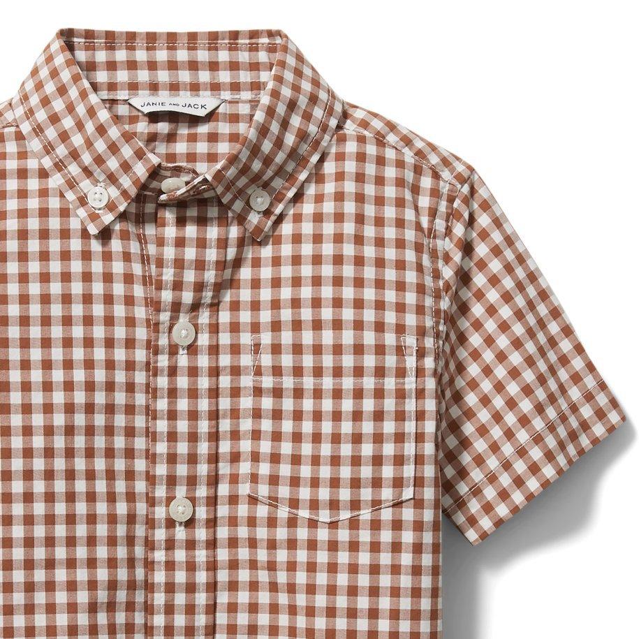 Gingham Poplin Shirt image number 1