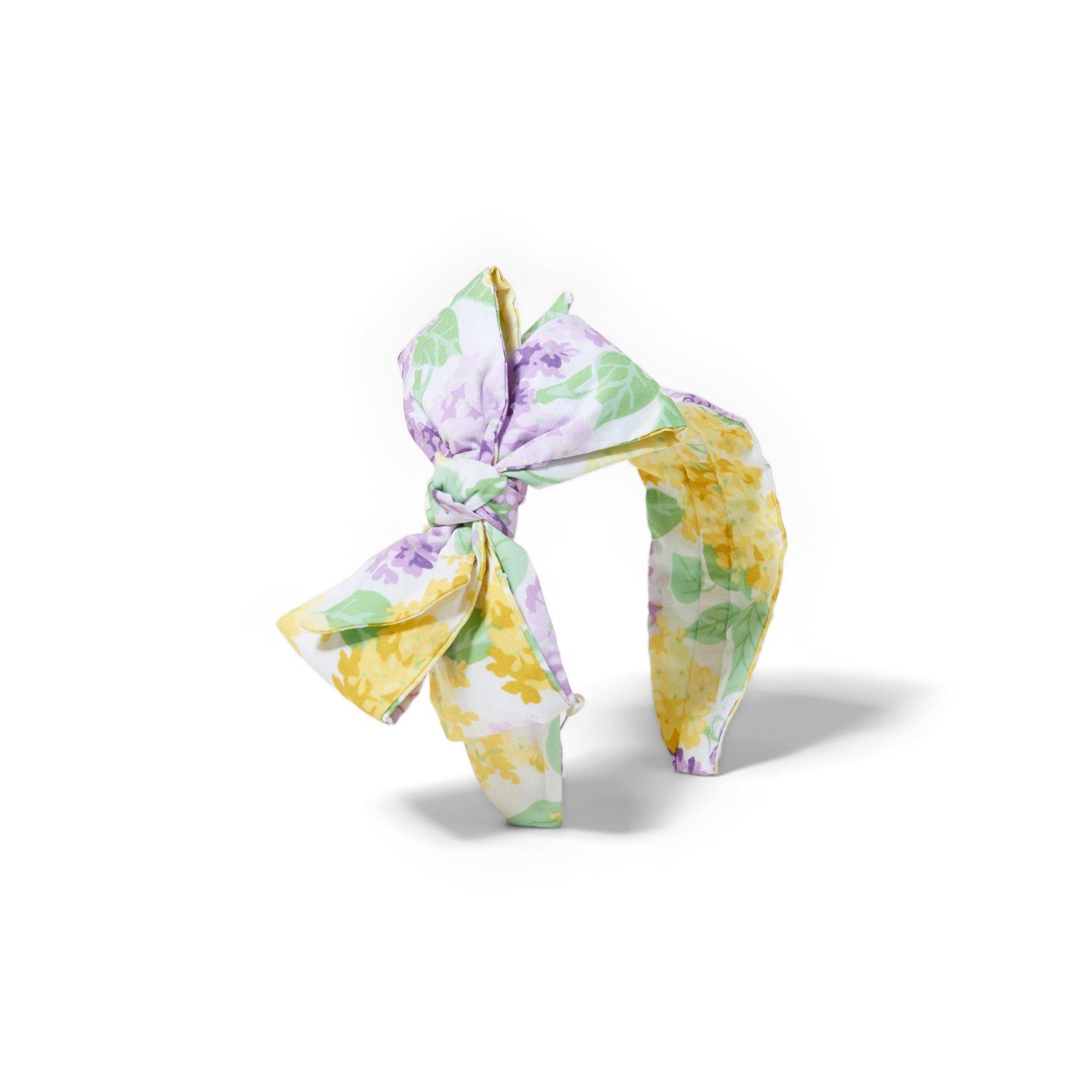 Floral Bow Headband