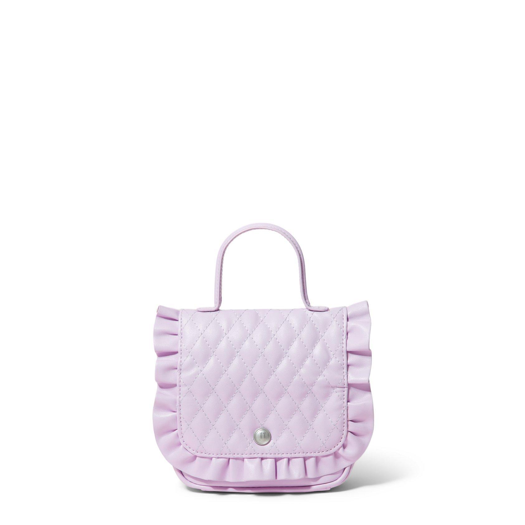 Quilted Ruffle Purse