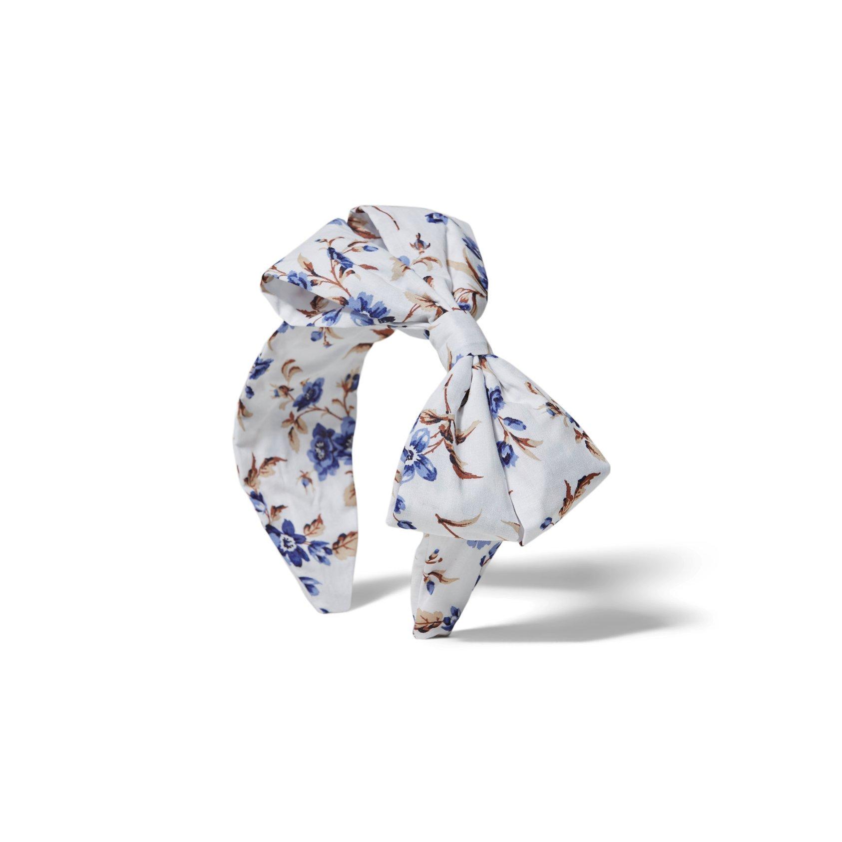 Floral Bow Headband image number 0