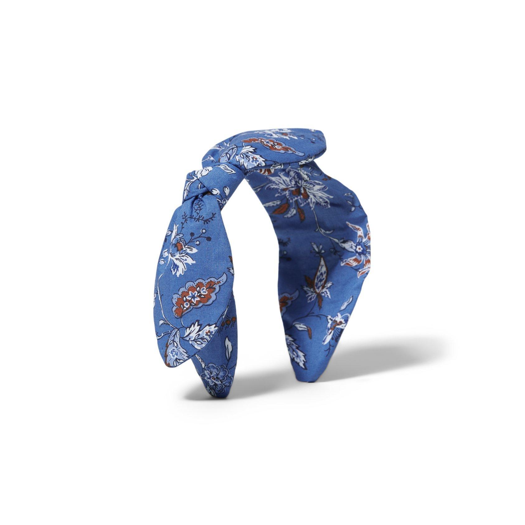 Paisley Floral Bow Headband image number 0