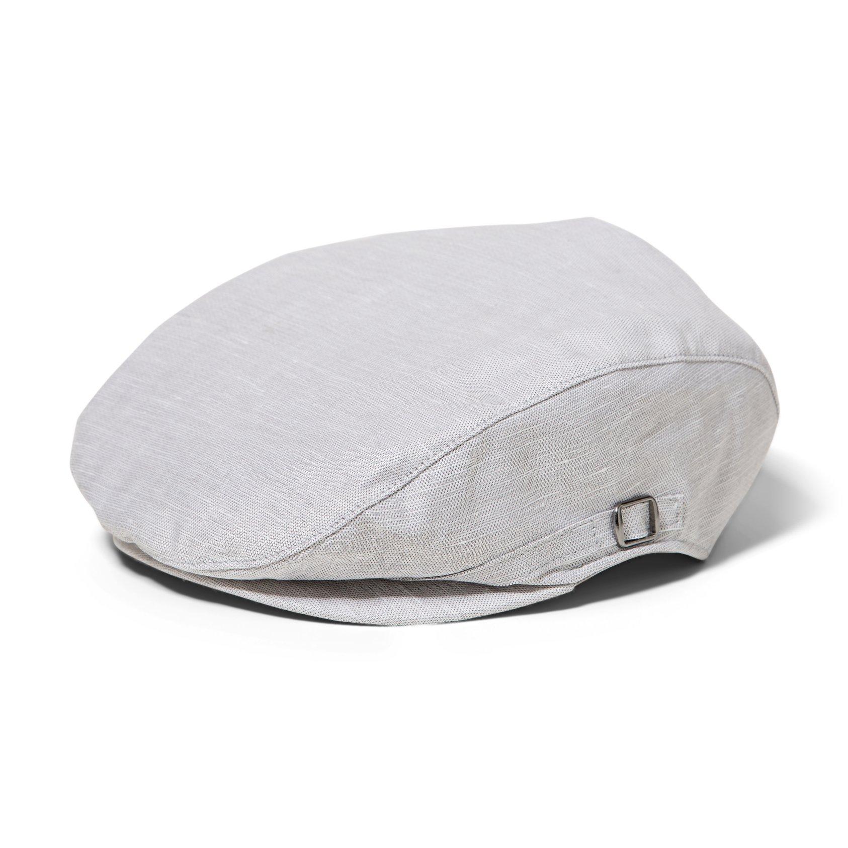 Linen Newsboy Cap image number 0