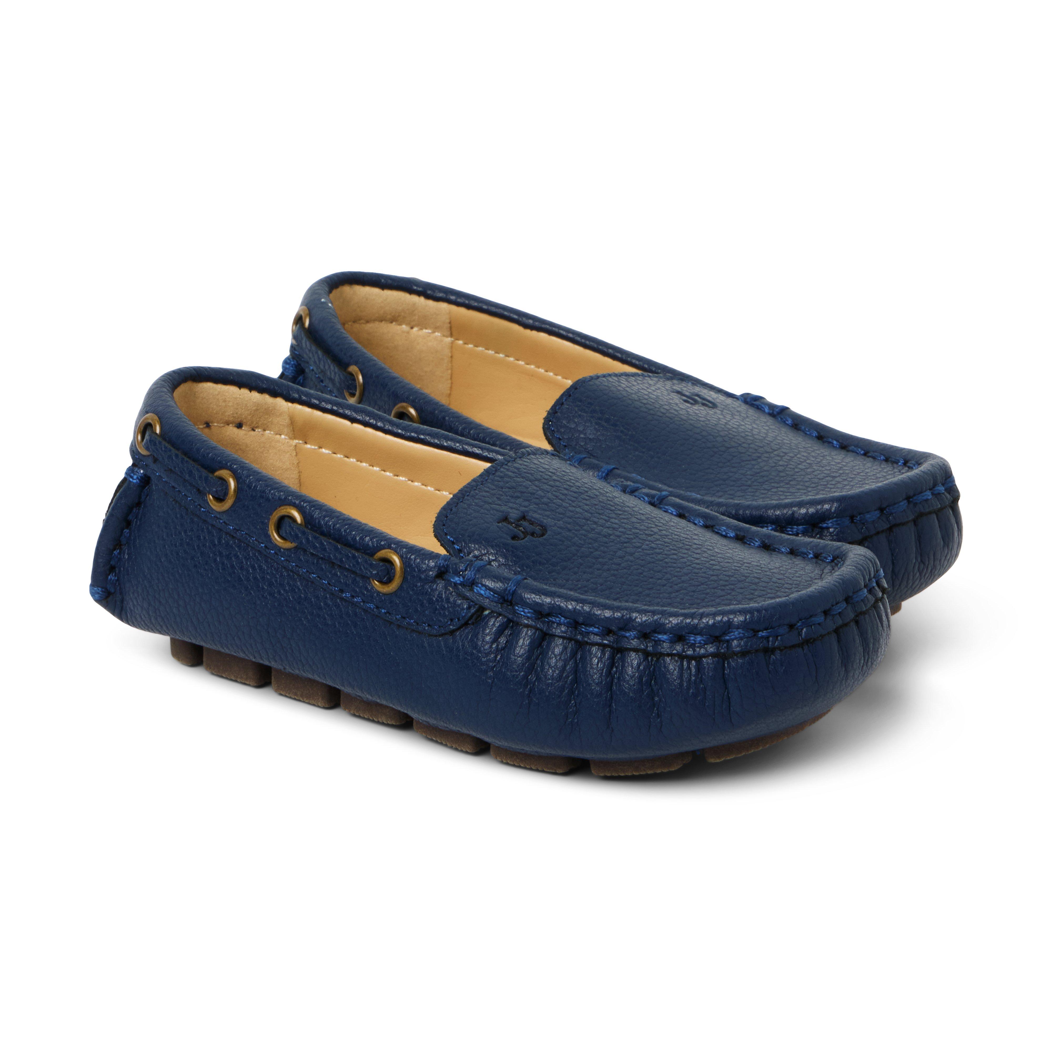 Navy cheap driving shoes