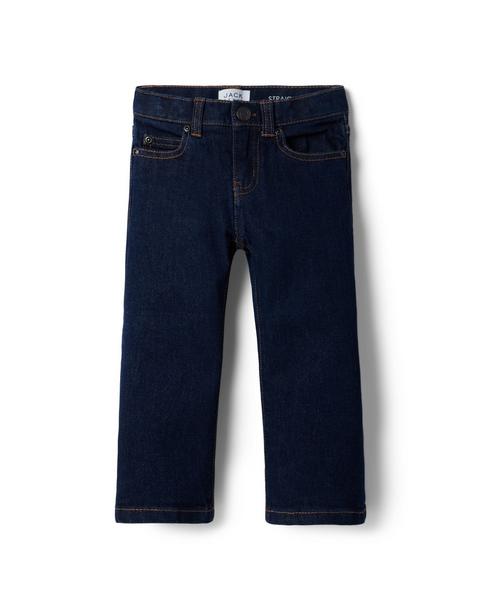 Straight Jean In Rinse Wash