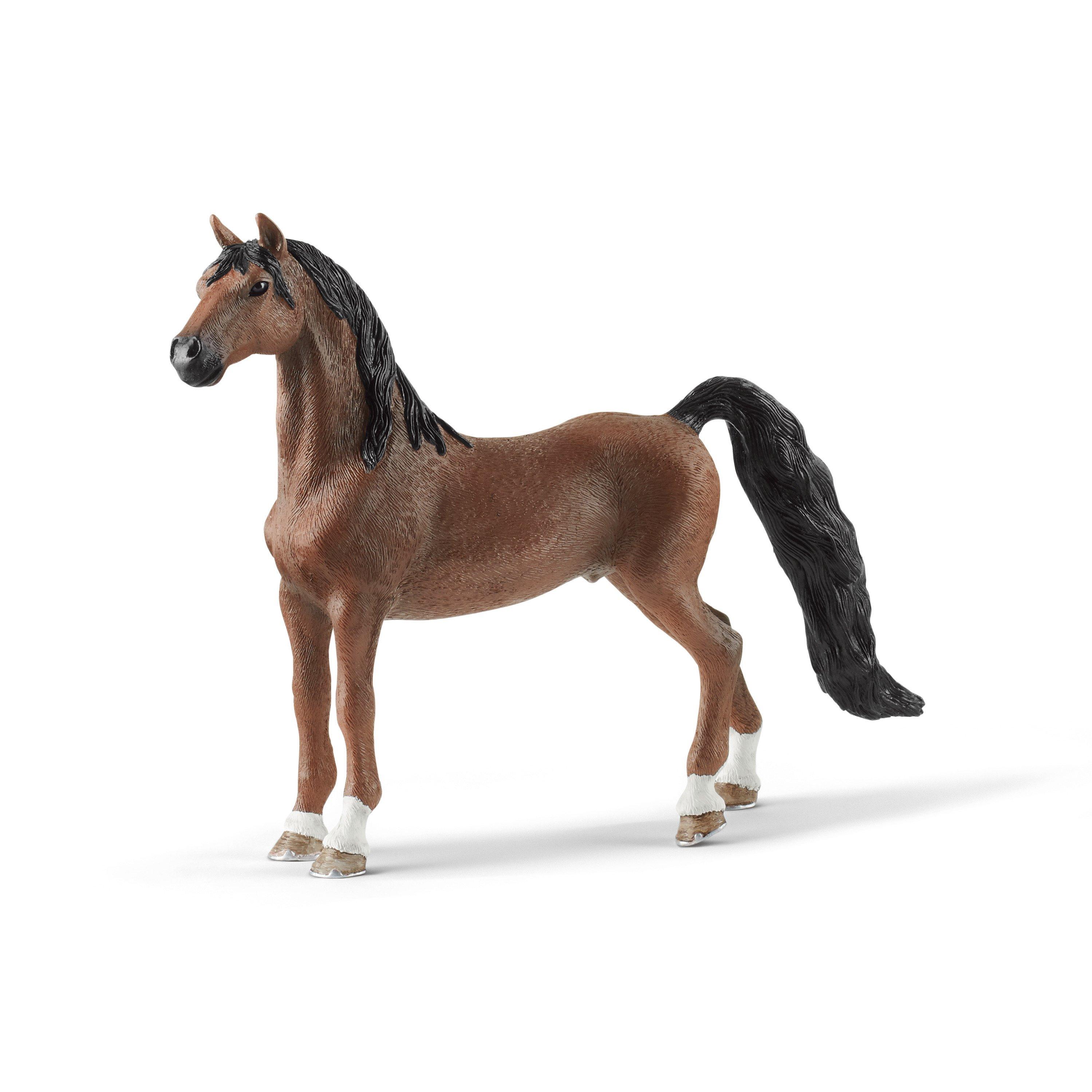 Schleich American Saddlebred Gelding Horse Figurine image number 0