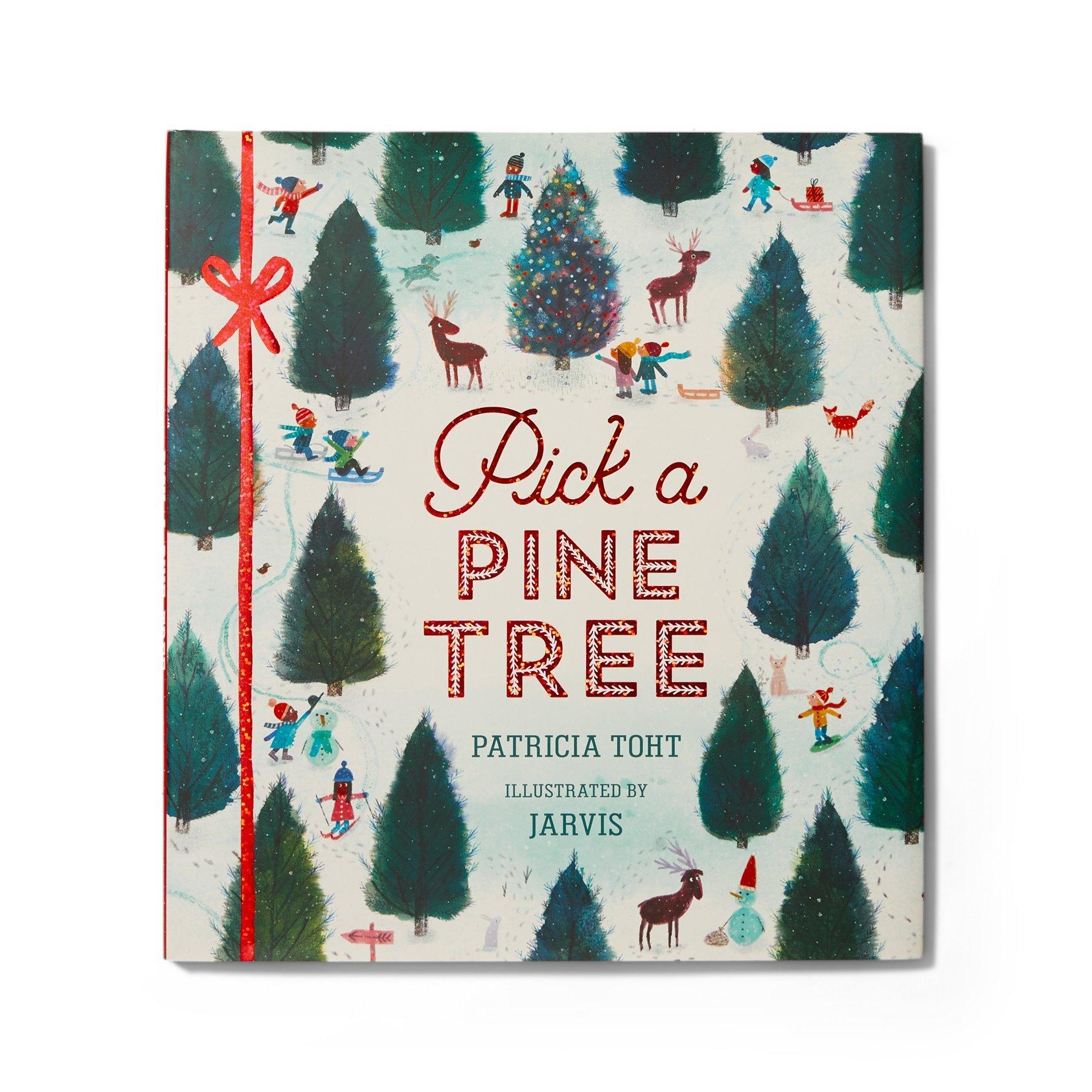Accessories & Gifts White Pick A Pine Tree Book by Janie and Jack