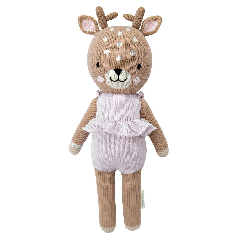 Cuddle + Kind Small Violet Fawn Doll image number 0