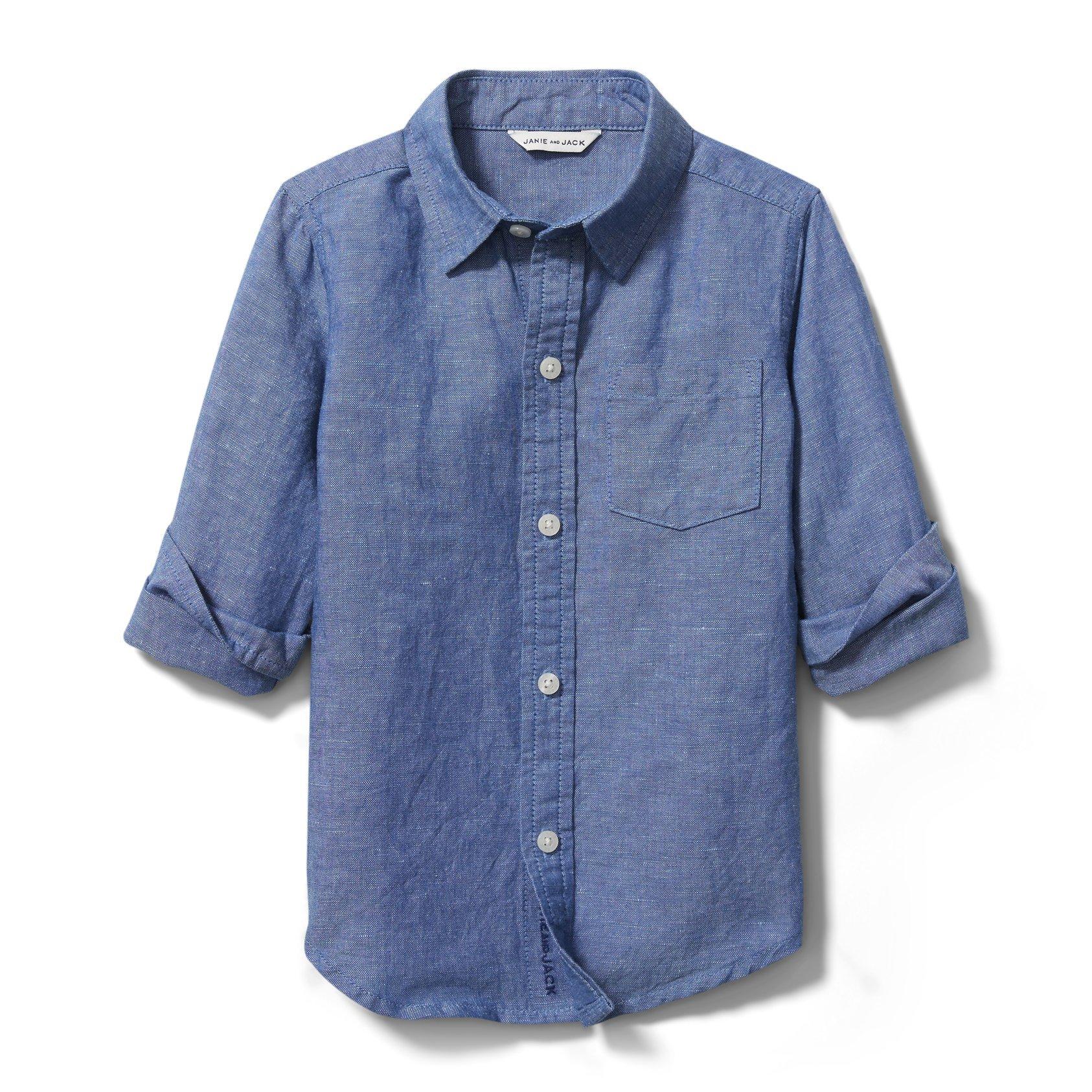 Chambray Linen Shirt image number 0