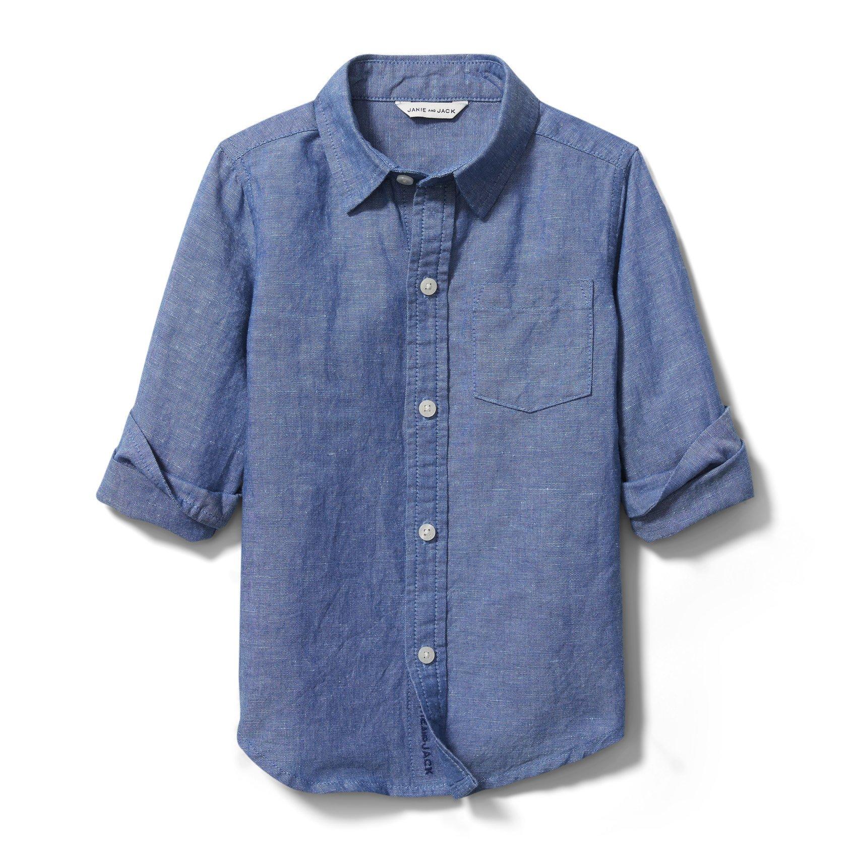 Chambray Linen Shirt image number 0
