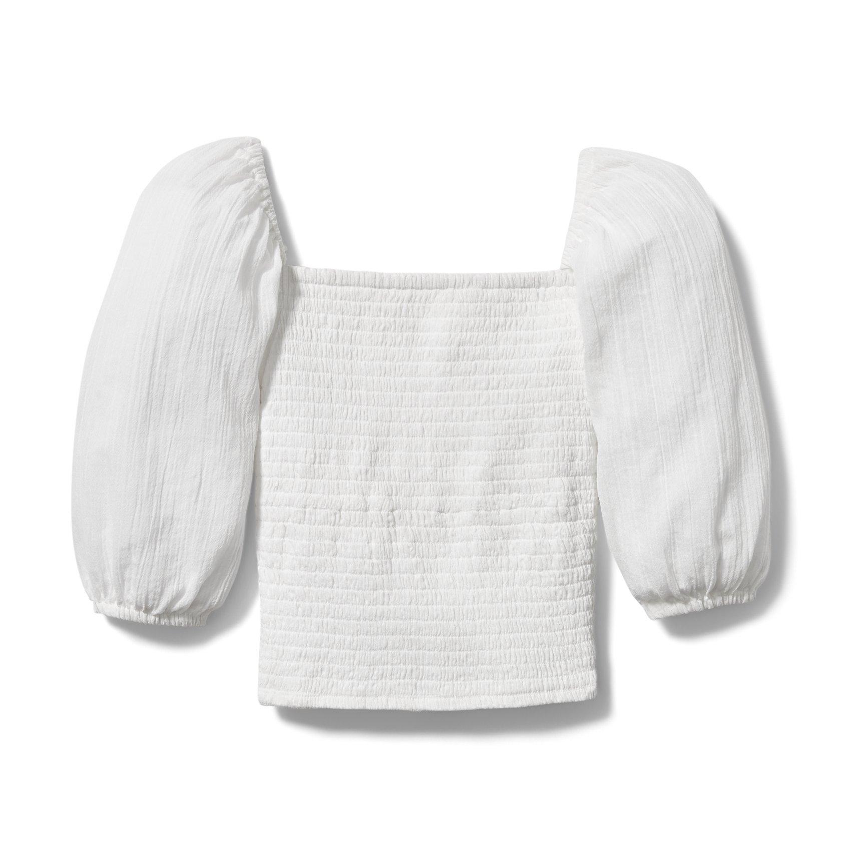 Puff Sleeve Smocked Top image number 0