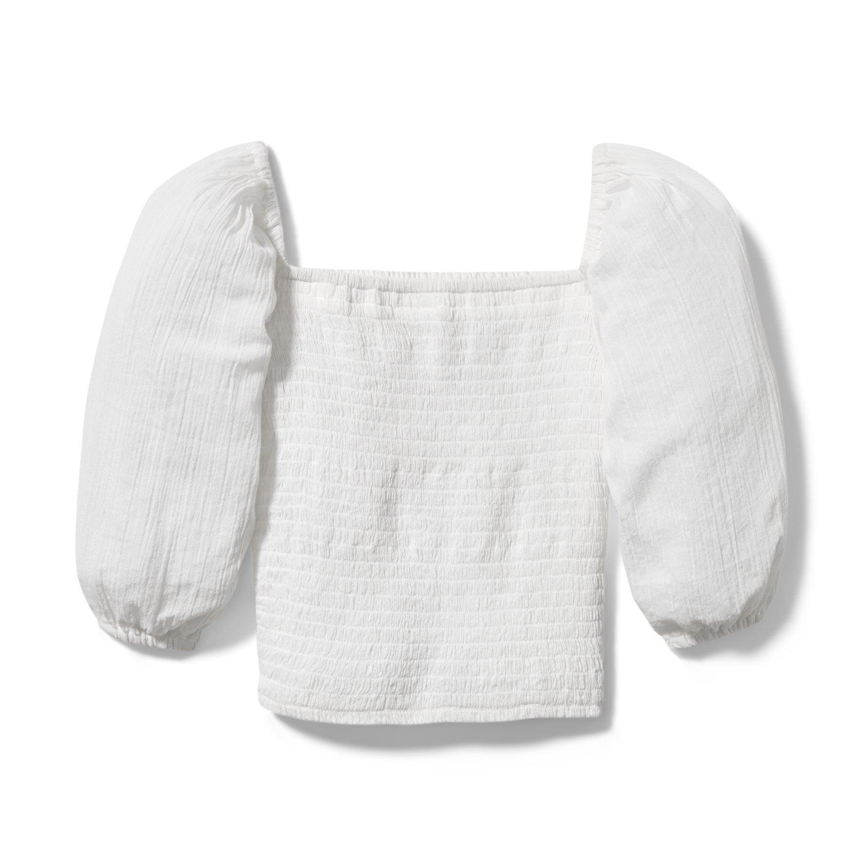 Puff Sleeve Smocked Top image number 2