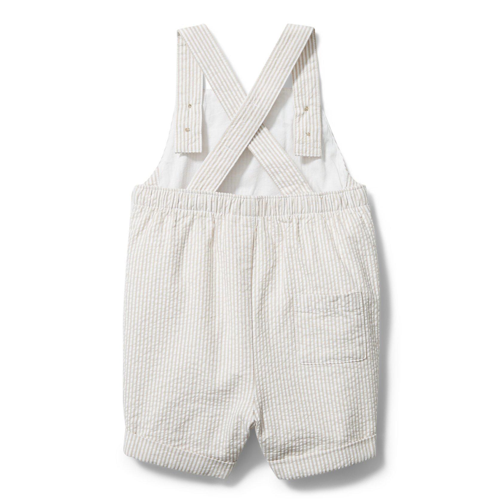Baby Seersucker Shortall image number 2