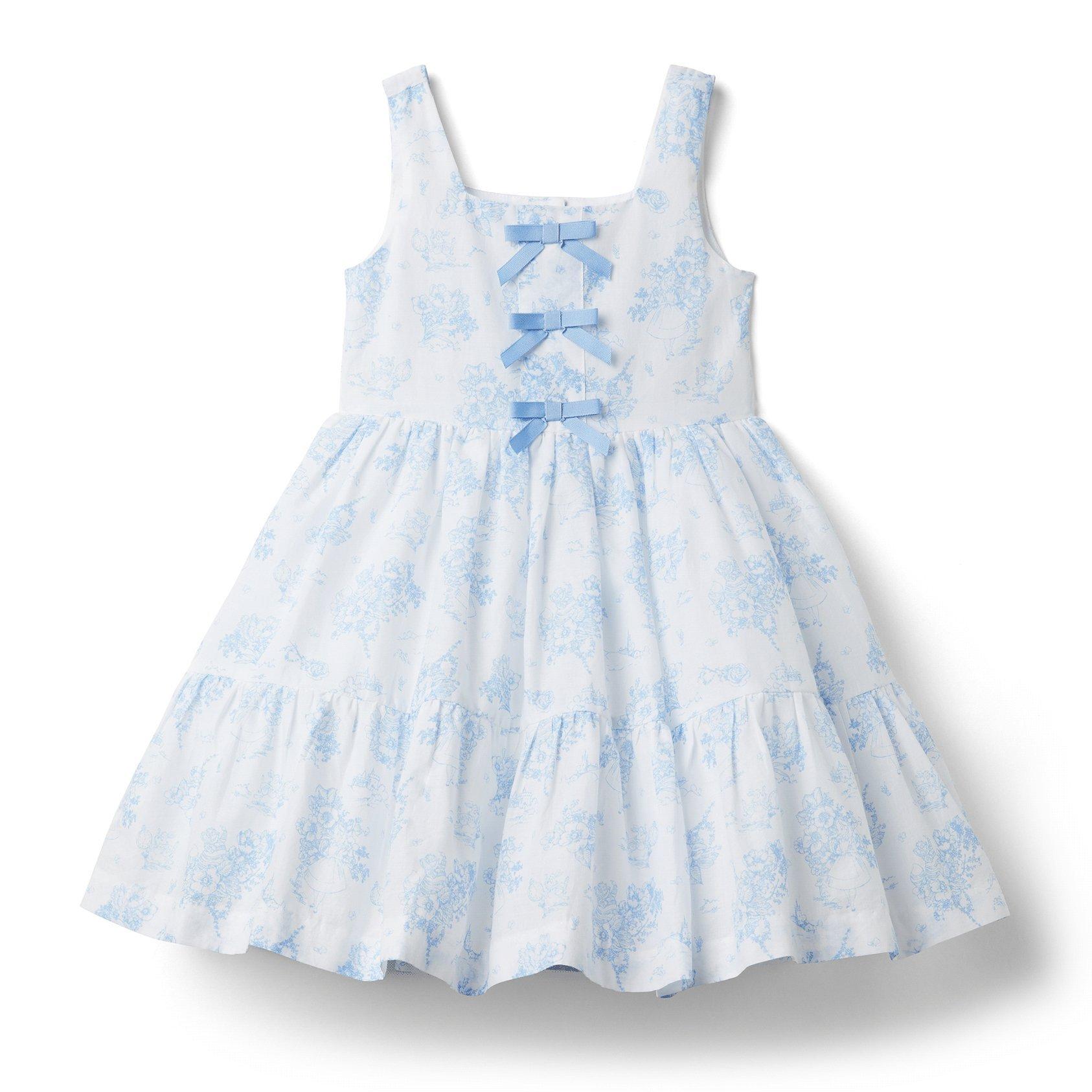 Disney Alice in Wonderland Toile Dress image number 1