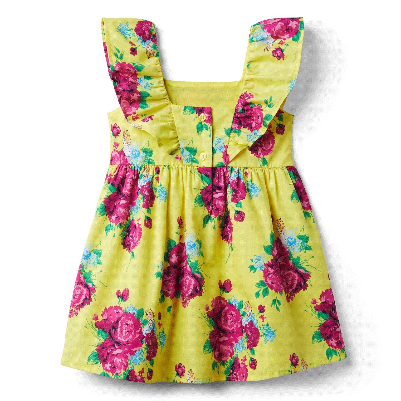 Disney Alice in Wonderland Floral Dress image number 3