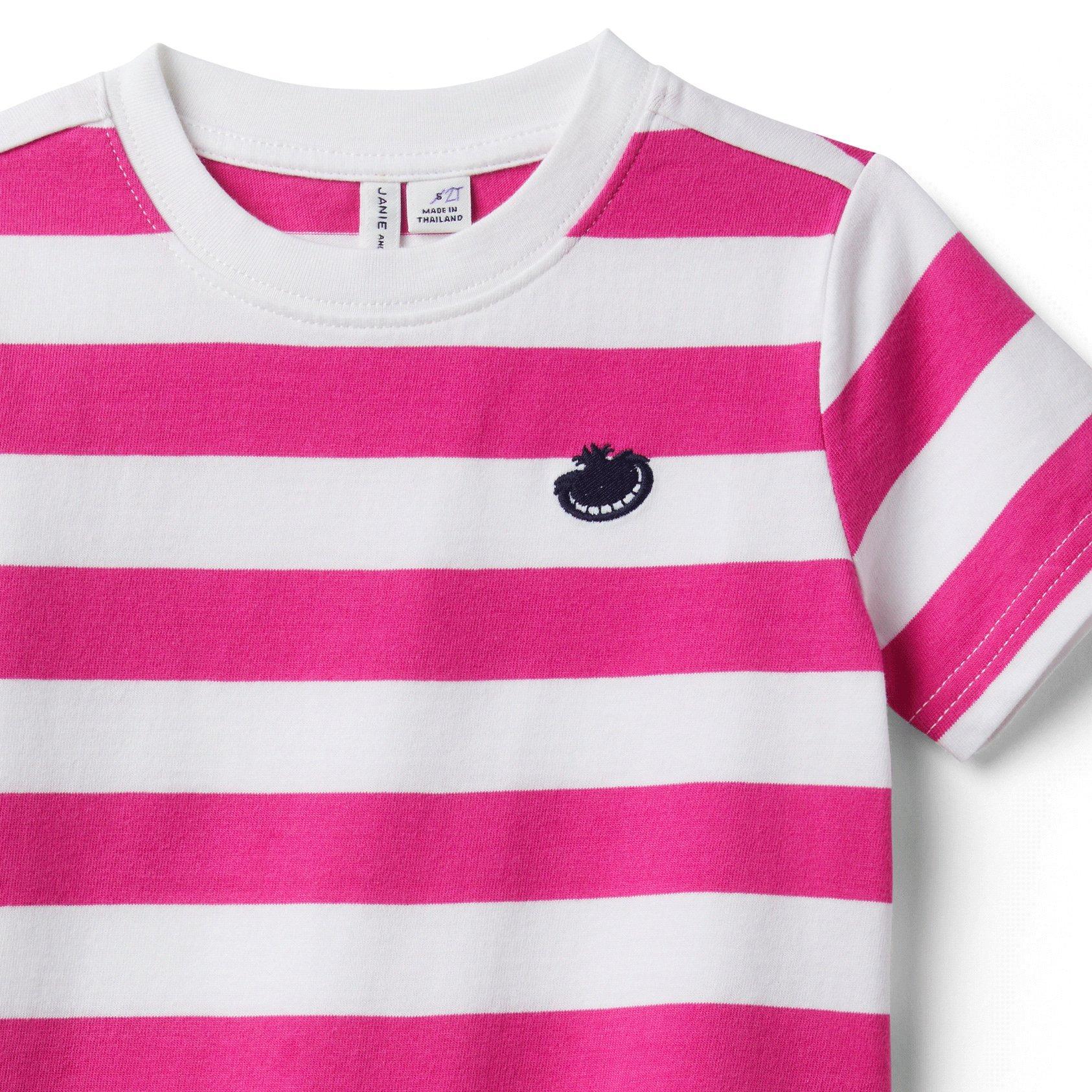 Disney Alice in Wonderland Striped Tee image number 1