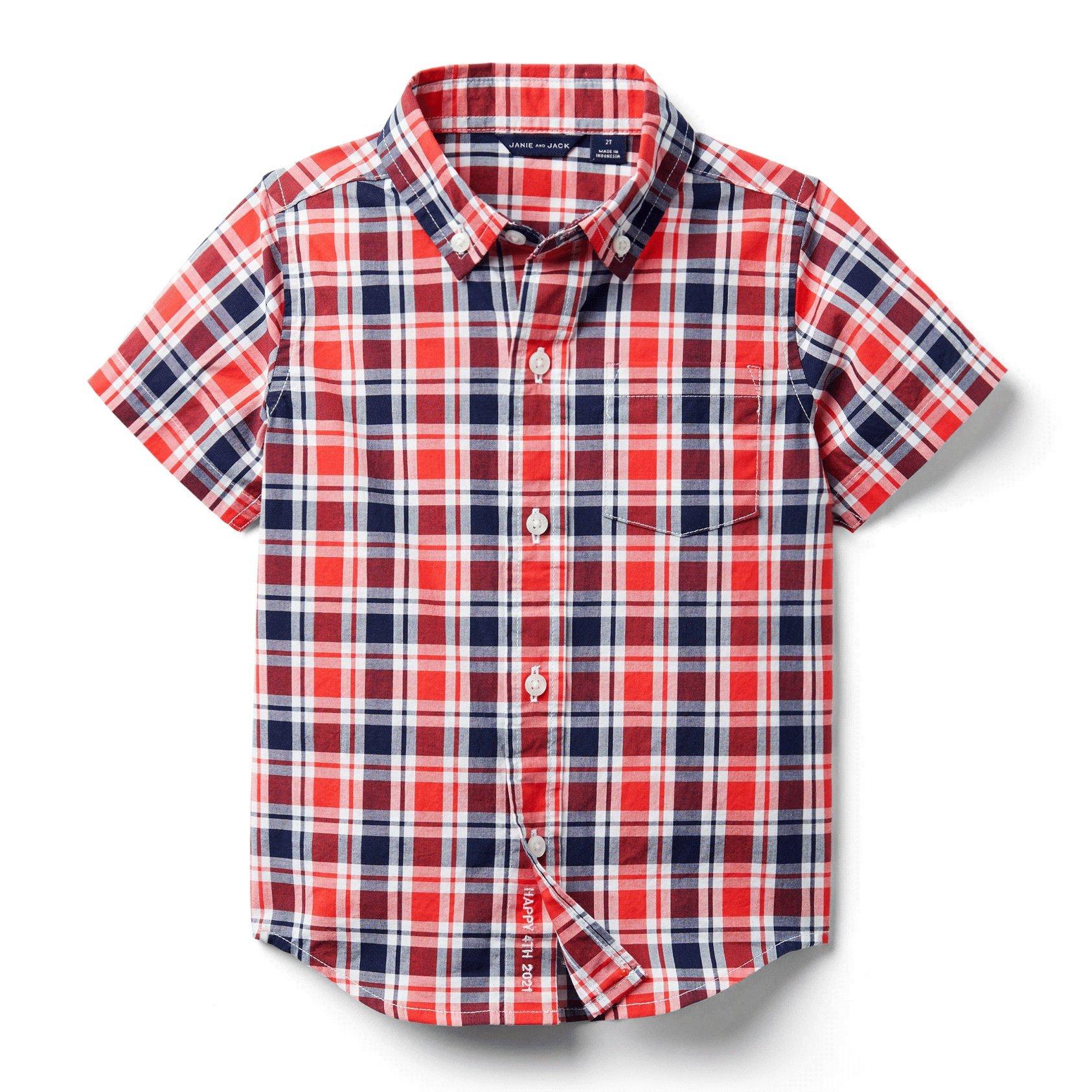 Plaid Poplin Shirt image number 0