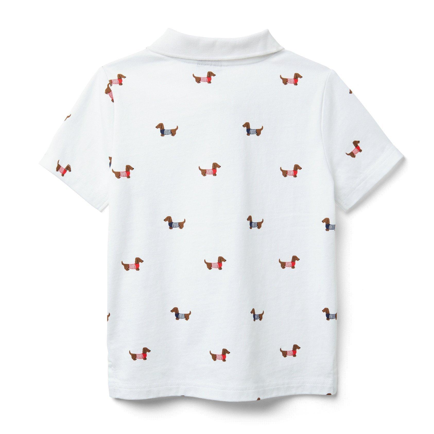 Dog Print Jersey Polo image number 2