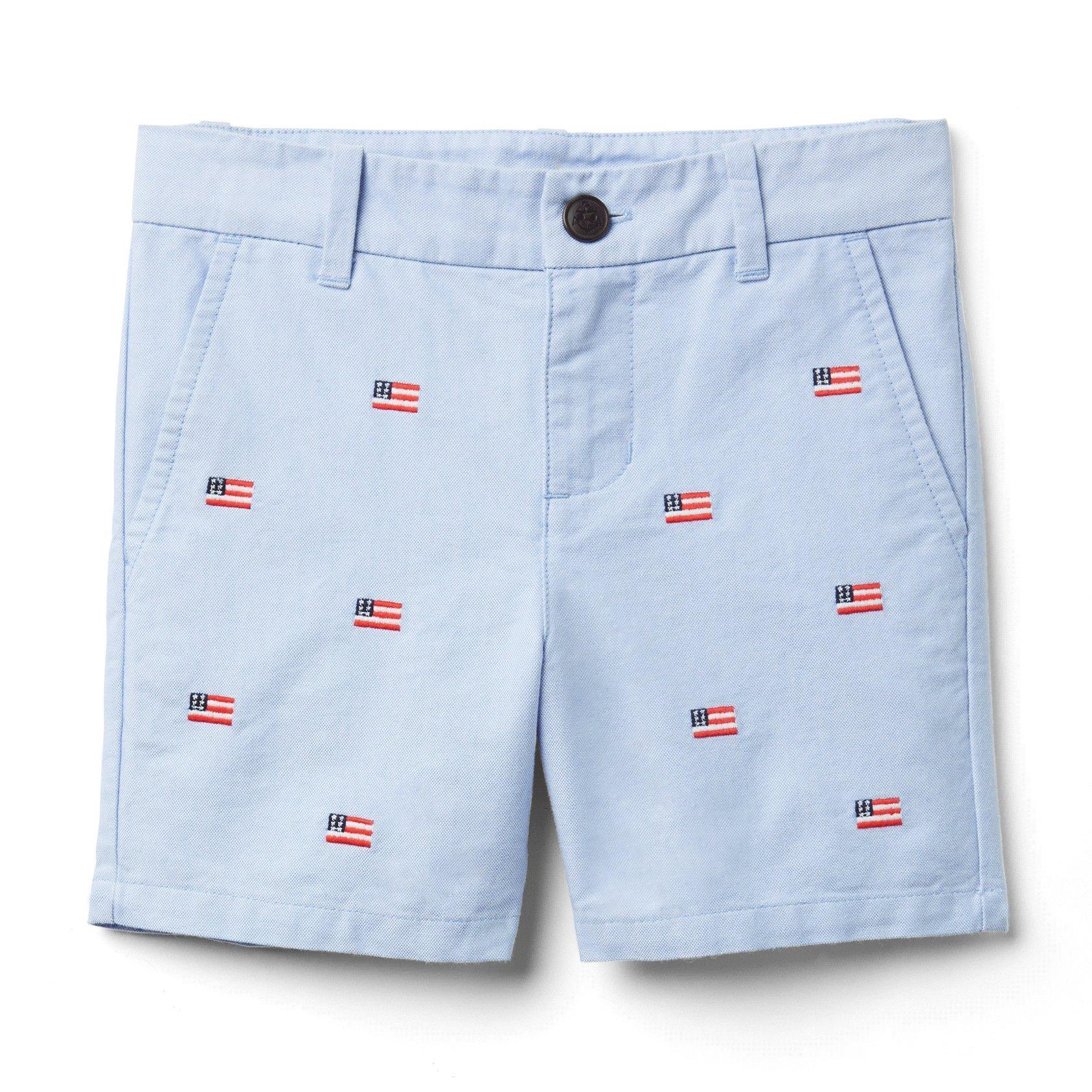 Embroidered Oxford Short image number 0