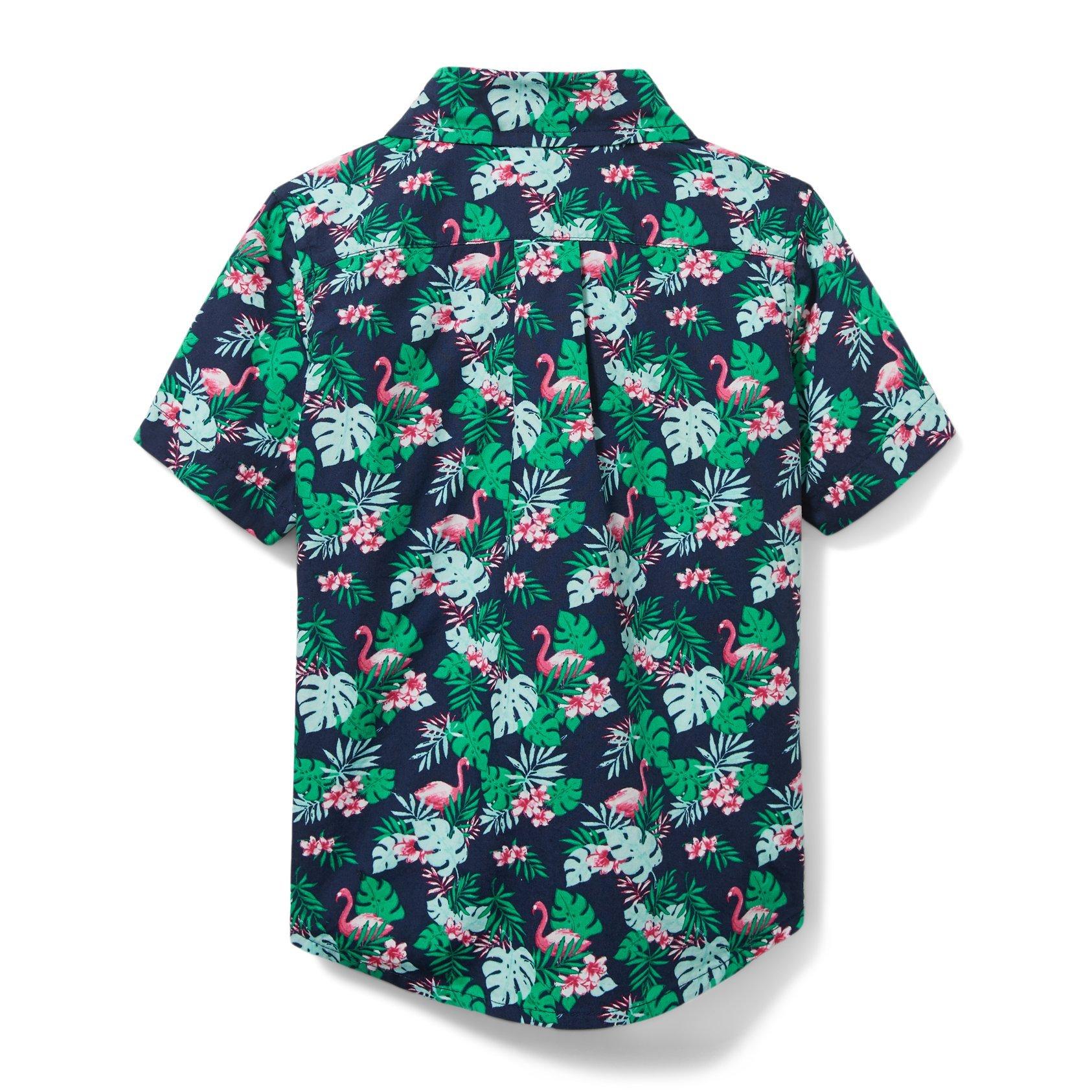 Flamingo Poplin Shirt image number 4